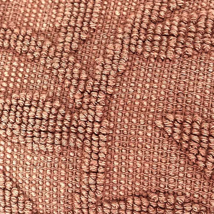 Pillows>Kirklands Home Terracotta Stonewash Botanical Pillow Pink