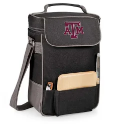 Kirklands Home Texas A&M Aggies Wine & Cheese Tote Black Outlet