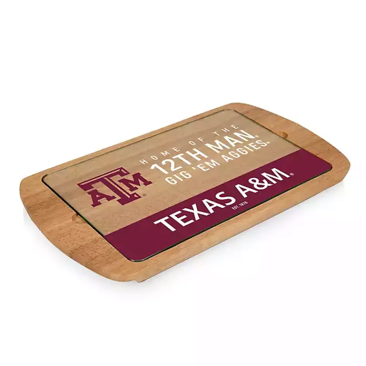 Kirklands Home Texas A&M Aggies Wood and Glass Serving Board Sale