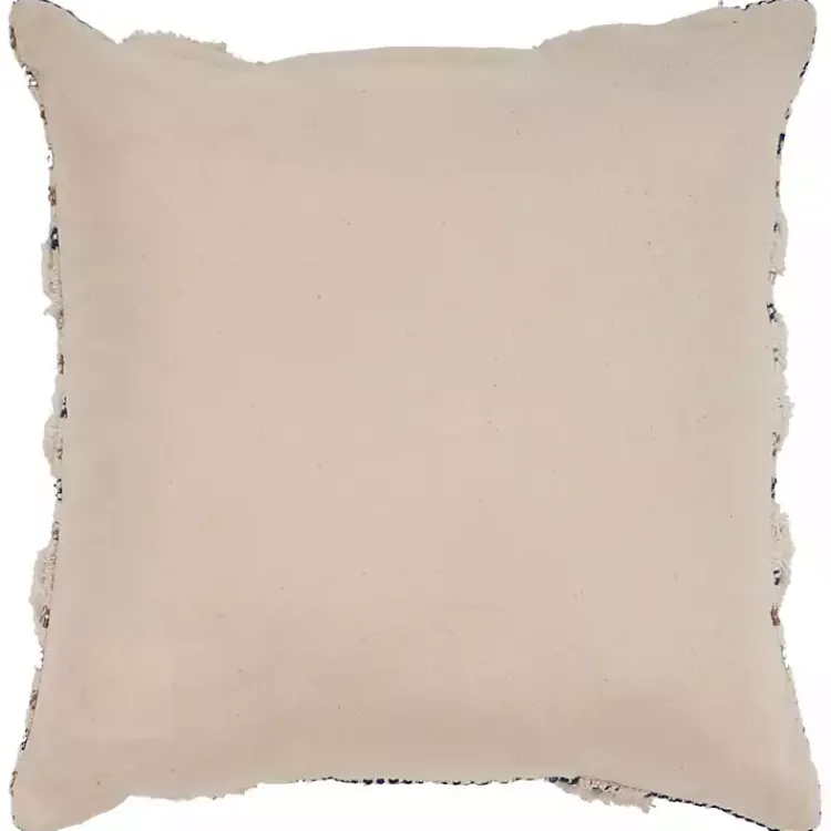 Pillows>Kirklands Home Textured Blue Stripe Pillow