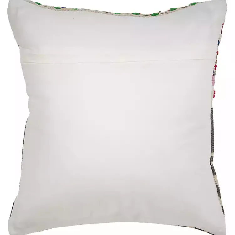 Pillows>Kirklands Home Textured Geometric Boho Pillow Multi