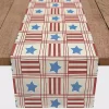 Kirklands Home 4th of July Stars & Stripes Table Runner, 72 in. Discount