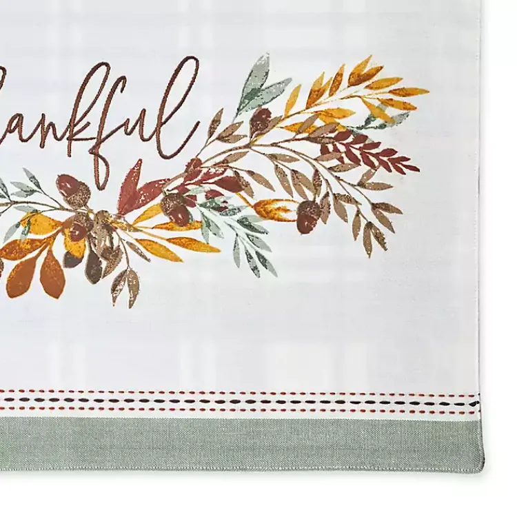 Fall>Kirklands Home Thankful Reversible Placemats, Set of 4