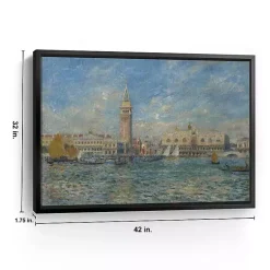 Kirklands Home The Doge's Palace, Venice Canvas Art Print, 32x42 Blue Hot
