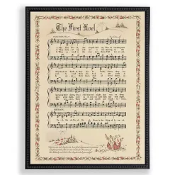 Christmas Art & Wall Decor>Kirklands Home The First Noel Christmas Hymn Wall Plaque