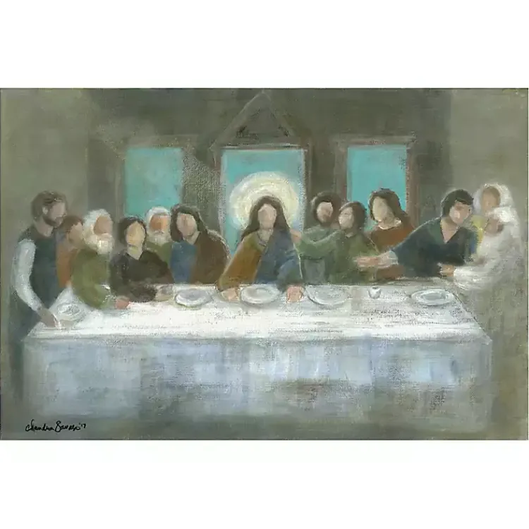 Kirklands Home The Last Supper Canvas Art Print by Chandra Savaso Multi