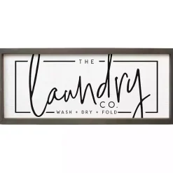 Kirklands Home The Laundry Co. Wall Plaque Hot