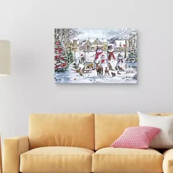 Christmas Art & Wall Decor>Kirklands Home The Magic of Christmas Canvas Art Print