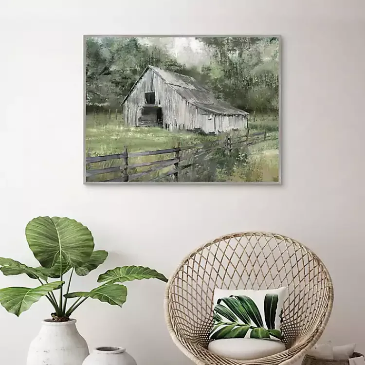 Kirklands Home The Old Barn Framed Canvas Art Print Best