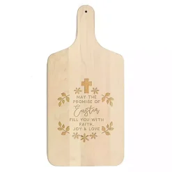 Easter Decorations>Kirklands Home The Promise of Easter Maple Cutting Board Tan