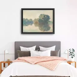 Kirklands Home The Seine at Giverny Framed Canvas Art Print New