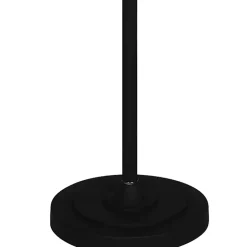 Kirklands Home Thelma Matte Black Stem Floor Lamp Tan Outlet