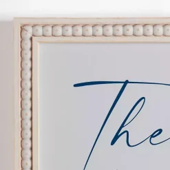 Kirklands Home Then Sings My Soul Blue Framed Wall Plaque Outlet