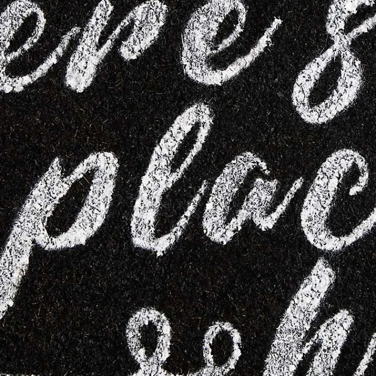Kirklands Home There's No Place Like Home Coir Doormat Outlet