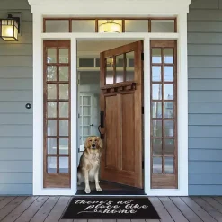 Kirklands Home There's No Place Like Home Coir Doormat Outlet