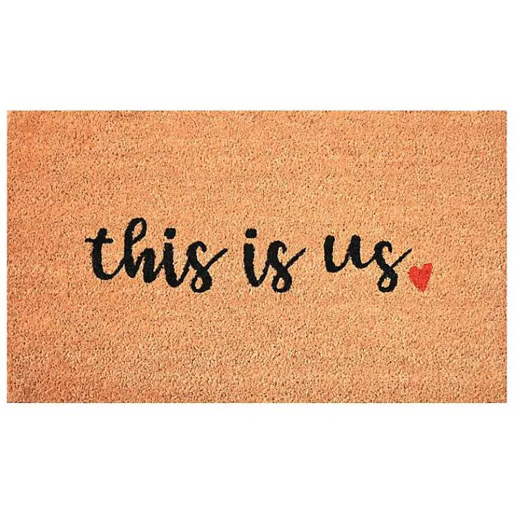 Kirklands Home This Is Us Heart Doormat Discount