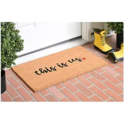 Kirklands Home This Is Us Heart Doormat Discount
