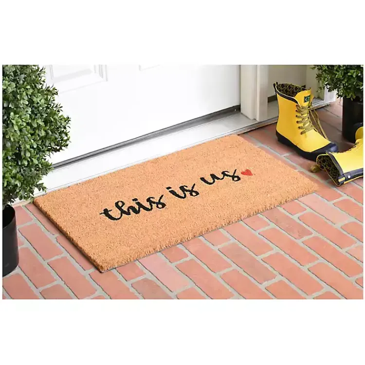 Kirklands Home This Is Us Heart Doormat Discount
