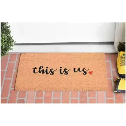 Kirklands Home This Is Us Heart Doormat Discount