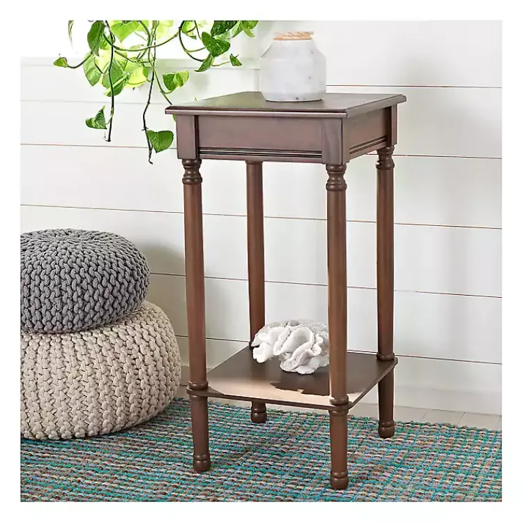 Kirklands Home Tilley Classic Square Accent Table Brown Online