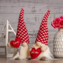 Valentines Day Decorations>Kirklands Home Tiny Hearts LED Love Valentine Gnome