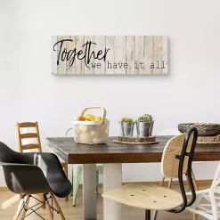 Kirklands Home Together Canvas Art Print Clearance