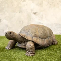 Kirklands Home Tortoise Statue Gray Clearance
