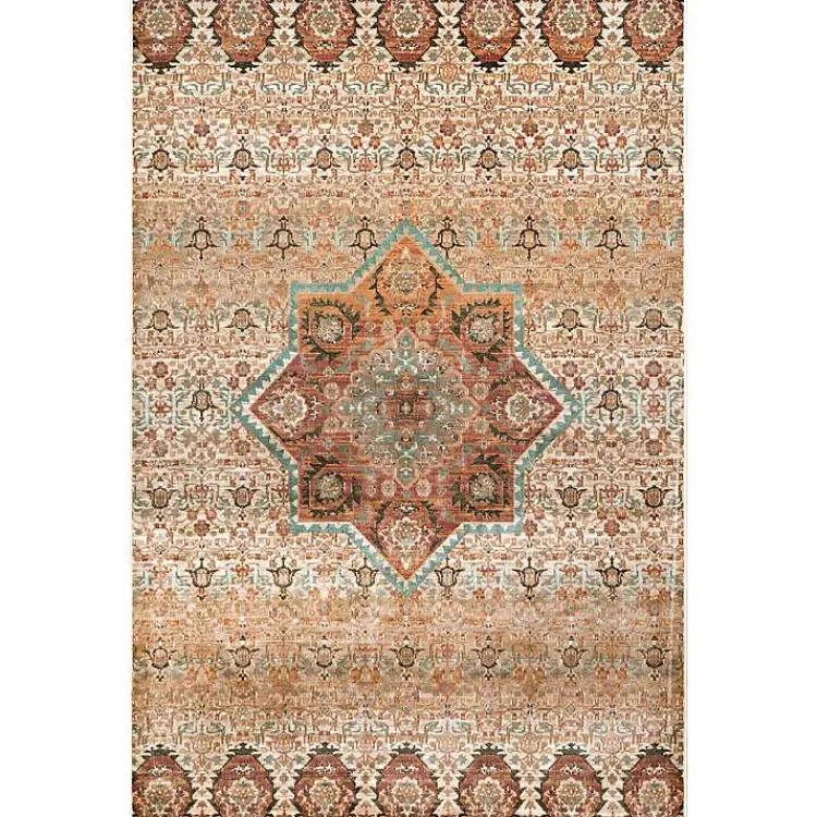Kirklands Home Traditional Doreen Medallion Area Rug, 8x11 Discount