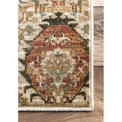 Kirklands Home Traditional Doreen Medallion Area Rug, 8x11 Discount