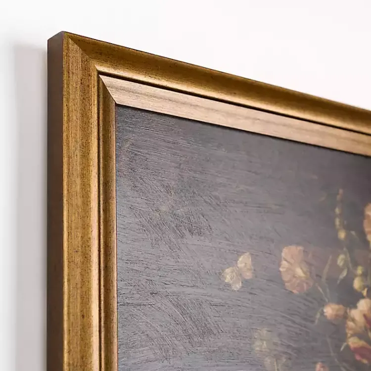 Kirklands Home Traditional Floral Still Life Framed Art Print Multi New