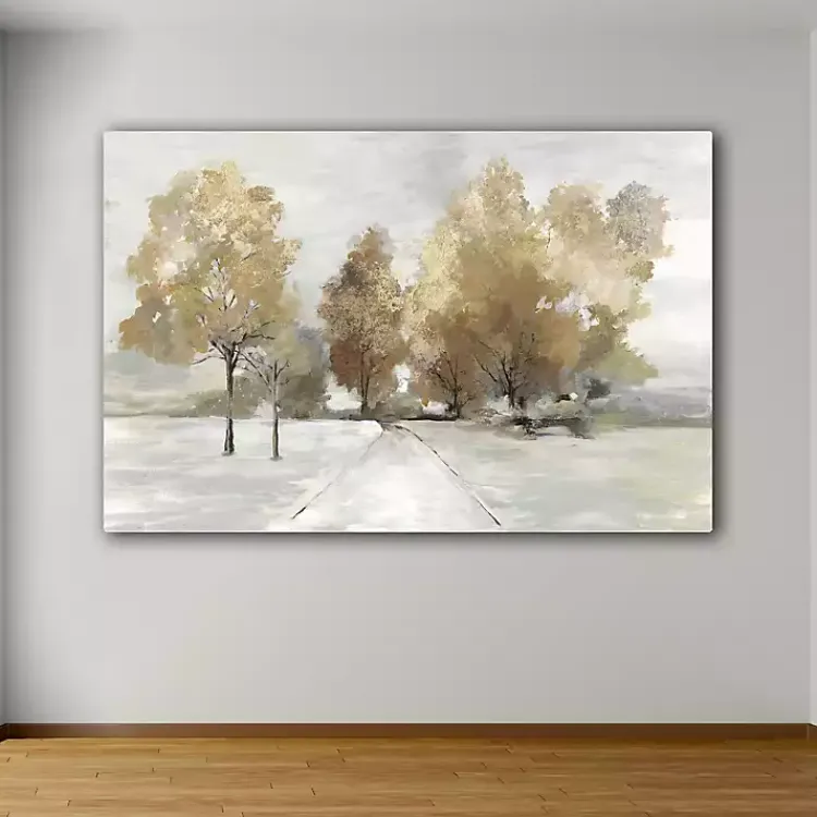 Kirklands Home Trail Under The Trees Canvas Art Print Clearance