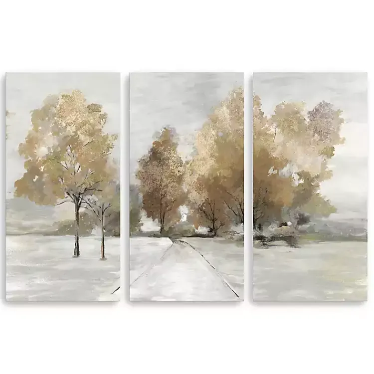 Kirklands Home Trail Under The Trees Canvas Art Prints, Set of 3 Best
