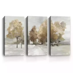 Kirklands Home Trail Under The Trees Canvas Art Prints, Set of 3 Best