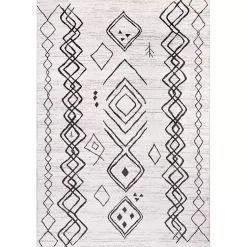 Kirklands Home Transitional Moroccan Washable Runner Hot
