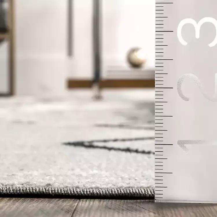 Kirklands Home Transitional Moroccan Washable Runner Hot