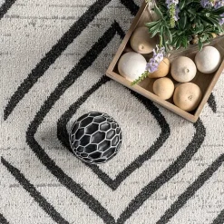 Kirklands Home Transitional Moroccan Washable Runner Hot