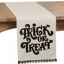 Kirklands Home Trick Or Treat Pom Pom Halloween Table Runner Online