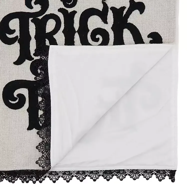 Kirklands Home Trick Or Treat Pom Pom Halloween Table Runner Online