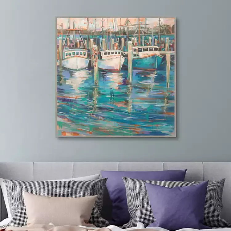 Kirklands Home Trio Light Framed Canvas Art Print Sale