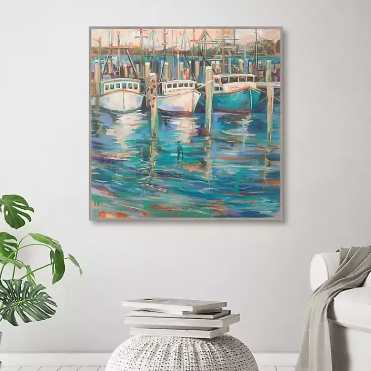 Kirklands Home Trio Light Framed Canvas Art Print Sale