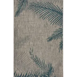 Kirklands Home Tropical Palms Captiva Outdoor Area Rug, 7x9 Discount