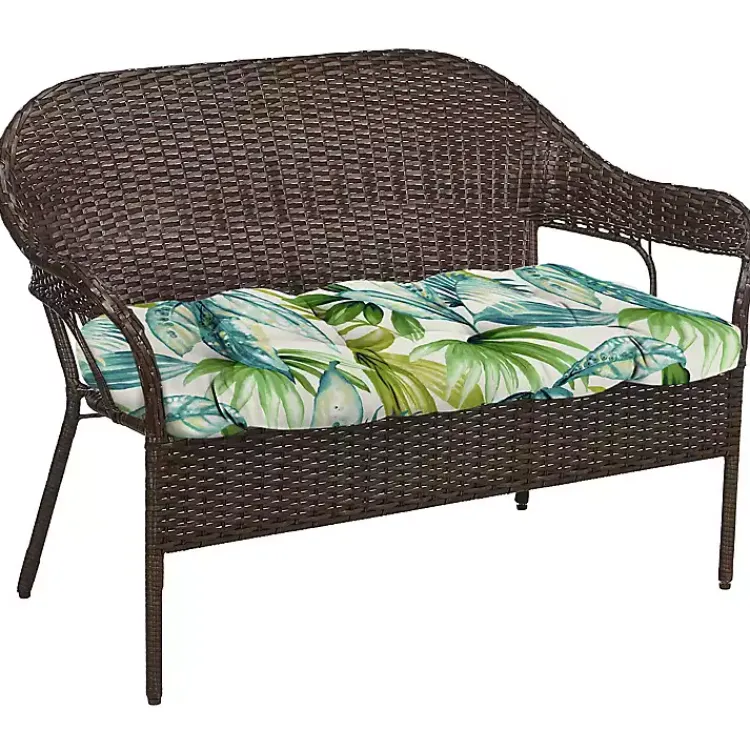 Kirklands Home Tropical 3-pc. Chair and Bench Outdoor Cushion Set Sale