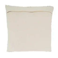 Pillows>Kirklands Home Tufted Geo Boarder Cotton Throw Pillow