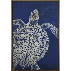 Kirklands Home Turtle Sea Creature Framed Art Print