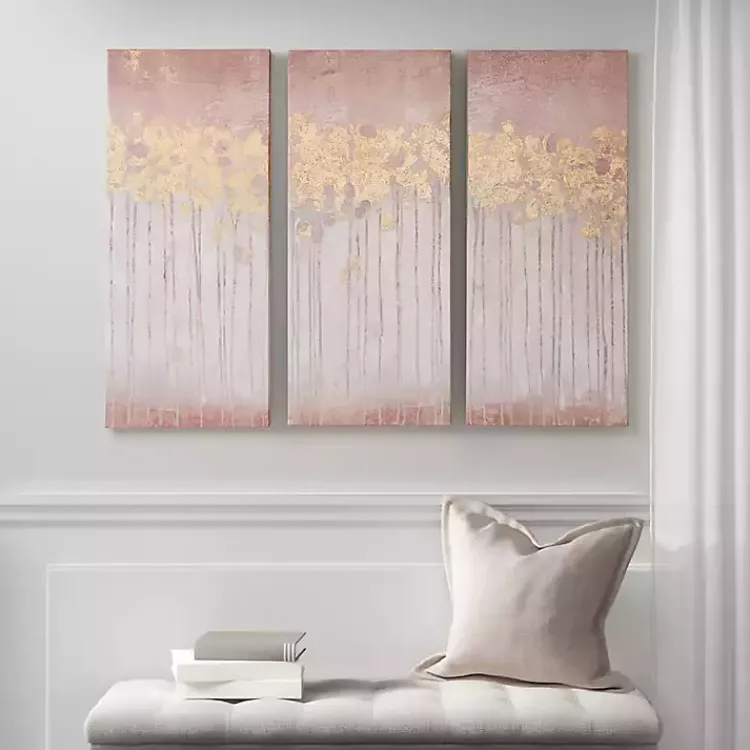Kirklands Home Twilight Forest Canvas Art Prints, Set of 3 Sale