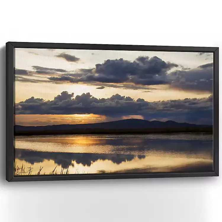 Kirklands Home Twilight Symphony Framed Giclee Canvas Art Print Clearance