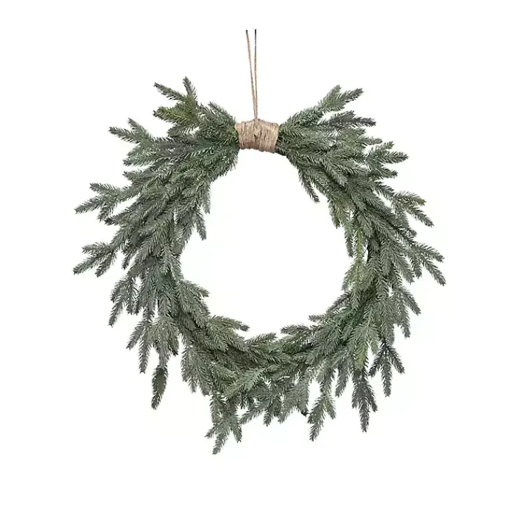 Wreaths>Kirklands Home Twine Bound Fir Branch Wreath Green