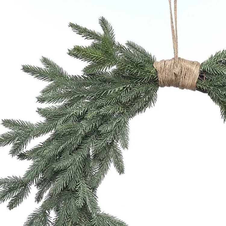 Wreaths>Kirklands Home Twine Bound Fir Branch Wreath Green