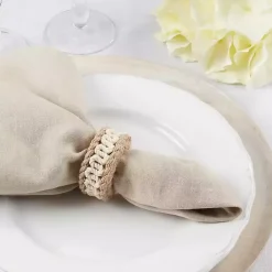 Kirklands Home Twisted Rope Napkin Rings, Set of 4 Hot