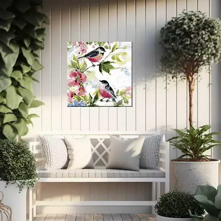 Kirklands Home Two of a Kind Outdoor Canvas Art Print Clearance